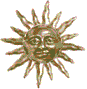 sun with a face